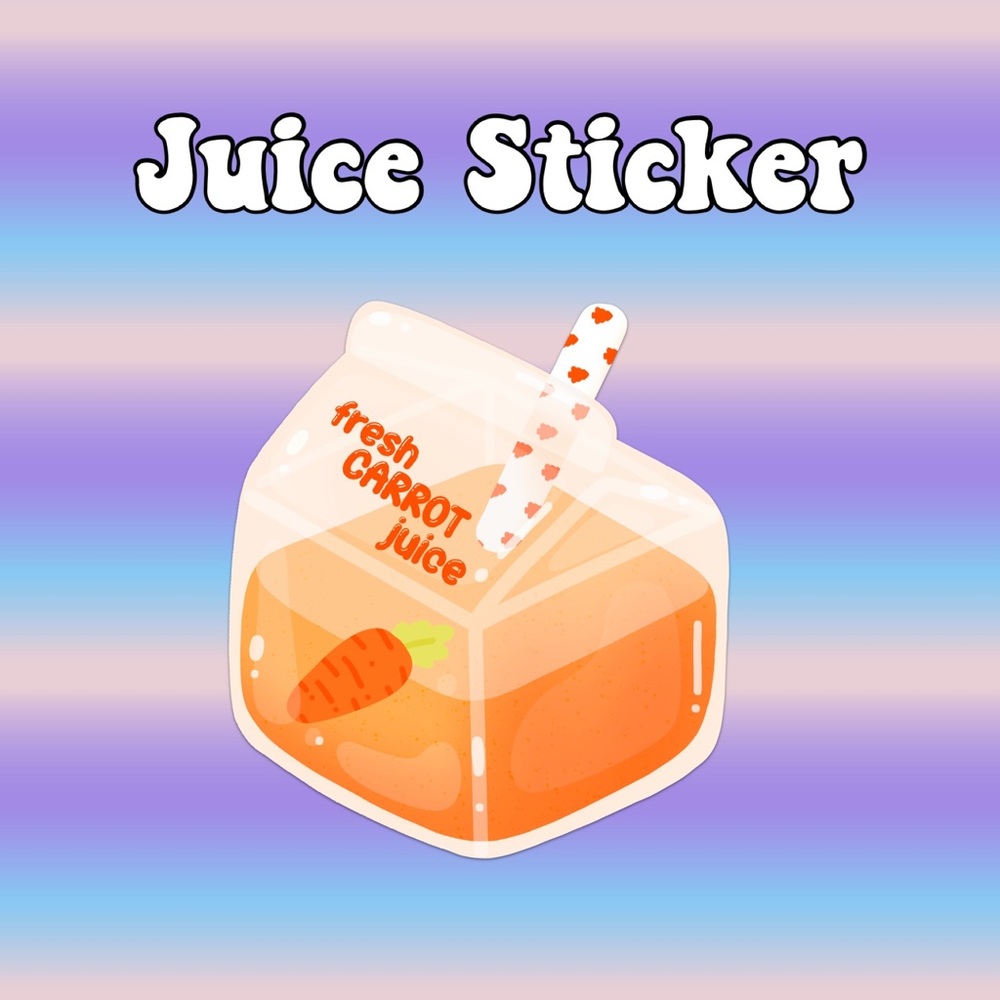 5/$5 Kawaii Sticker Juice Box